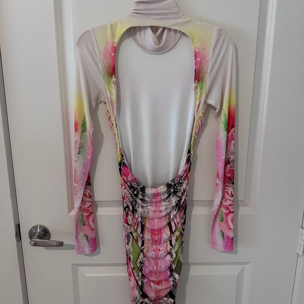 AFRM Avina long sleeve mini dress - Picture 2 of 4